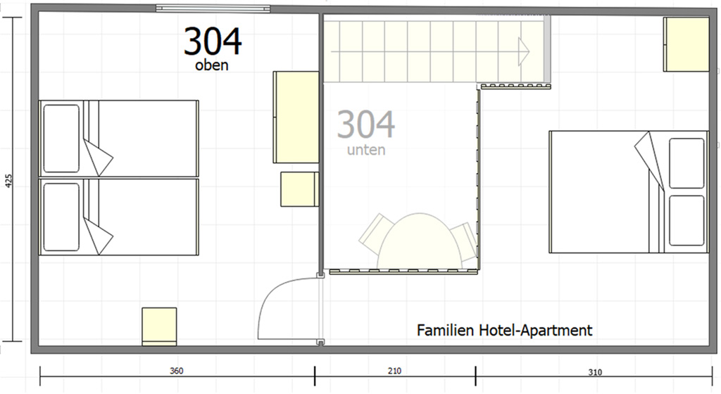 Appartement familial 304 6